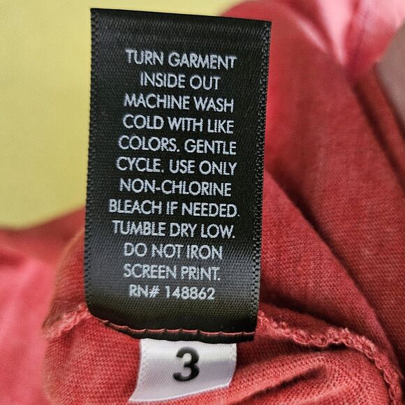 Torrid Top 3X Red-Orange Pumpkin Spice Vibe Graphic T-Shirt Slim Fit Blouse - Picture 4 of 8